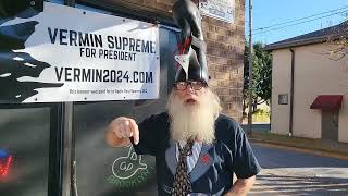 Vermin Supreme Wants YOU to come to ICONZ 102024 [upl. by Eisse306]