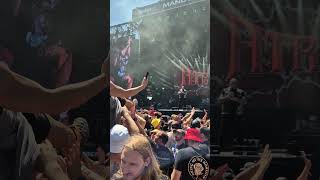 Crowdsurfer Party during Exs and Ohs live by Atreyu at Rock am Ring 2024 [upl. by Anier]