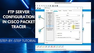 Lab 6 FTP Server Implementation in Cisco Packet Tracer in Urdu  Cisco Packet Tracer Tutorial [upl. by Elkraps]