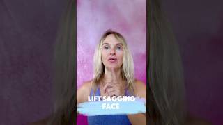 Lift Sagging Face with this simple move faceexercises [upl. by Cecilia822]