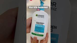 UYGUN FİYATLI YÜZ TEMİZLEME JELİ😍 GARNİER NEMLENDİREN TEMZİLEYİCİ beauty bakım shorts garnier [upl. by Drahsir]