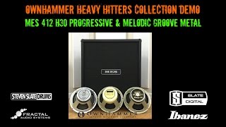 Ownhammer Heavy Hitters Collection MES 412 H30 prog metal demo axe fx Ibanez TAM10 amp SSD4 [upl. by Sukhum]