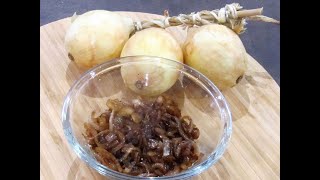 Comment faire un CONFIT dOIGNON [upl. by Aspia]