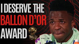 I Wont Attend The Ballon Dor I Was Robbed  Vini Jnr [upl. by Eidak740]