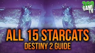 All 15 Starcat Locations Guide  Tutorial  Familiar Felines Triumph  Destiny 2 [upl. by Neumark281]