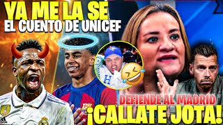 CARMEN COLINO DESTROZA A JOTA JORDI EN 1 MINUTO 🤯 LO DE YAMAL Y UNICEF YA LO HICIERON CON MESSI [upl. by Josepha822]