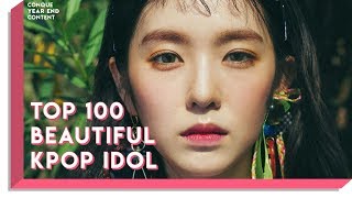 TOP 100 BEAUTIFUL KPOP IDOL 2018 [upl. by Imojean]