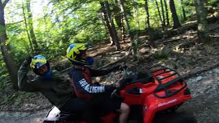 Trail riding at Hopkinton Everett riding area  Dunbarton NH [upl. by Chryste]