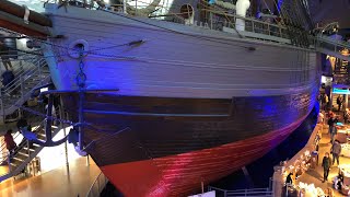 A tour of the Polar Ship Fram Museum Oslo Norway [upl. by Neneek]