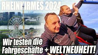 Rheinkirmes 2024  Die MEGA Kirmes in Düsseldorf 🤯 teuer aber gut [upl. by Naesed]