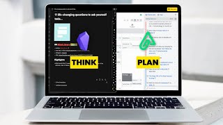 Ultimate Thinking amp Planning Setup Obsidian and Amplenotes Calendar [upl. by Llehsam]