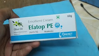 Efatop PE Emollient cream Efatop PE cream uses side effects and benefits review in Hindi [upl. by Admana]