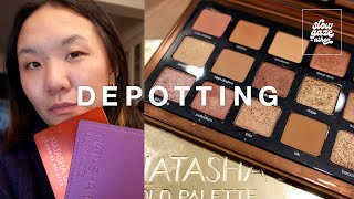 BREAKING UP WITH NATASHA DENONA PALETTES — Depot Eyeshadows with Me 🎨 [upl. by Anohs]