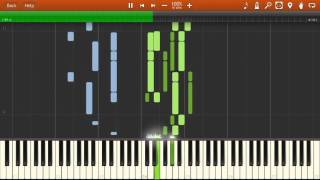 F Chopin  Étude Op 10 No 3 quotTristessequot Synthesia Piano Tutorial [upl. by Tertia122]