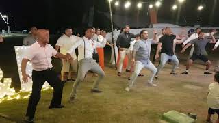 TikaTonu Haka at Eli and Courtneys wedding led by 2 year old nephew [upl. by Hpeosj622]