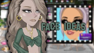 face ideas for you  moviestarplanet  sydney msp [upl. by Sidras409]