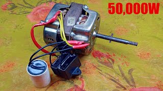 10000Kv New I turns PVC cable into 220v first AC Electric current generator [upl. by Nino]