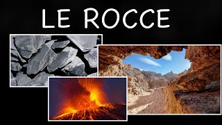 Le rocce magmatiche sedimentarie metamorfiche  la litosfera terrestre [upl. by Nannarb]