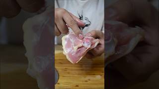 How to DEBONE chicken thighs super easy 😃 [upl. by Vastha]