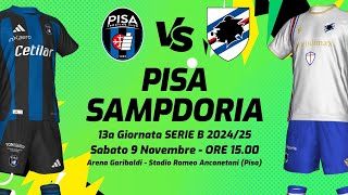 SAMPDORIA SENZA CAPO NÉ CODA IL PISA RINGRAZIA E VINCE FACILE 30 [upl. by Annayr]