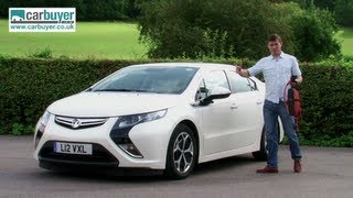 Vauxhall Ampera Chevrolet Volt hatchback review  CarBuyer [upl. by Yousuf]