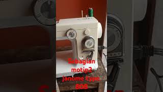 Sebagian motip janome type808 khusus cem spesial janomeindonesia mesinjahitjanome sewing [upl. by Ramilahs943]