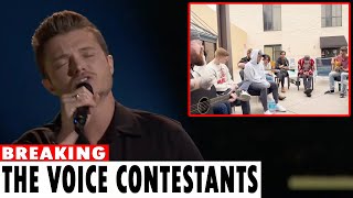 You Have to See THE VOICE Contestants’ Spontaneous Worship Session [upl. by Ylaek]