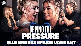 AWKWARD Paige VanZant and Elle Brooke question EACH OTHER about upcoming fight  Misfits Boxing [upl. by Prestige]