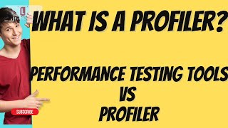 What is Profiler  Performance Testing Tool Vs Profiler profiler performancetesting [upl. by Asor]