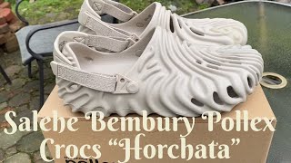 Unboxing Salehe Bembury Pollex Crocs “Horchata” amp OnFoot Review [upl. by Naujuj981]