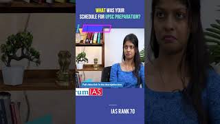 What was your schedule for UPSC Preparation  Saloni Verma  IAS Rank 70  shorts [upl. by Ojiram904]