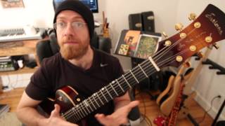 Lick of the Week 8 King Crimson Larks Tongue in Aspic part 1 2 [upl. by Asira]