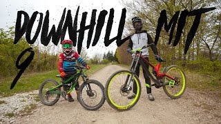 Downhill mit dem neunjährigen Johann Schumacher im Trailpark Mehring [upl. by Atinuhs800]