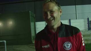 Karl Rose post match interview Armthorpe Welfare Vs Wombwell Town 010823 [upl. by Wyatt]