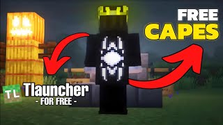 How To Get Free Capes Like SenpaiSpider In Minecraft TLauncher And Mcpe [upl. by Stewardson478]