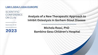 Analysis of a New Therapeutic Approach to Inhibit Osteolysis in Gorham Stout Disease [upl. by Culberson845]