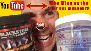 APS Mesomorph VS Blackstone Labs Dust Extreme Pre Workout Review  What Pre Workout WORKS the BEST [upl. by Lhok]