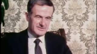 Interview with the President of Syria  President Assad  Syria  1981 [upl. by Aicissej]