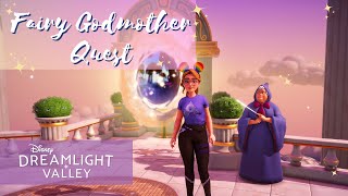 Fairy Godmother Quest Miracles Take Time  Disney Dreamlight Valley [upl. by Anaoj345]