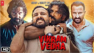 Vikram Vedha Full HD Hindi Movie Review  Hrithik Roshan  Sais Ali Khan  Radhika Apte  Pushkar [upl. by Auj]