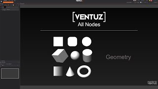 10  Ventuz Nodes Tutorial Geometries [upl. by Bohannon]