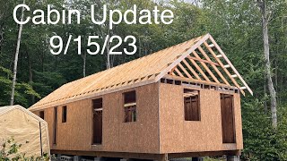 Cabin Update 91523 [upl. by Teddie]