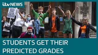 Government Uturn over A Level and GCSE results  ITV News [upl. by Llertniuq]