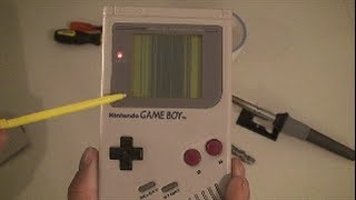 Gameboy LCD Repair Dead Pixels [upl. by Cenac]