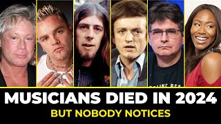 50 Musicians Who Died Recently In 2024 Last 10 Months [upl. by Docia]