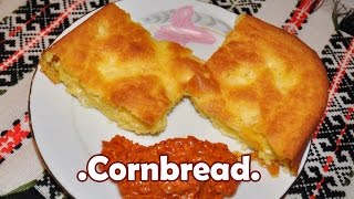 cornbread easy  mamaliga cu branza la cuptor  projanica  pispilita [upl. by Ritchie]