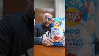 NASTY Lays New IHOP Rooty Tooty Fresh n Fruity Flavored Chip foodreview crazy lays [upl. by Ydnim]