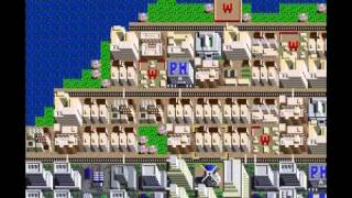 SimCity SNES My first Megalopolis [upl. by Mika475]