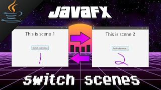 JavaFX switch scenes 💞 [upl. by Reisfield]