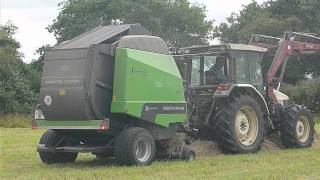 pressage de foin 2012 avec lamborghini premium 850 presse deutz farh [upl. by Claiborne]